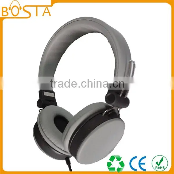 High End Line Control Music Stereo Mobile Phone Stylish Grey Headphone photo-2