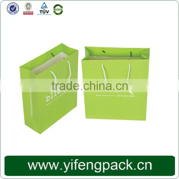 Customised Fancy Famous Brand Coated Paper Bags for Gift photo-3