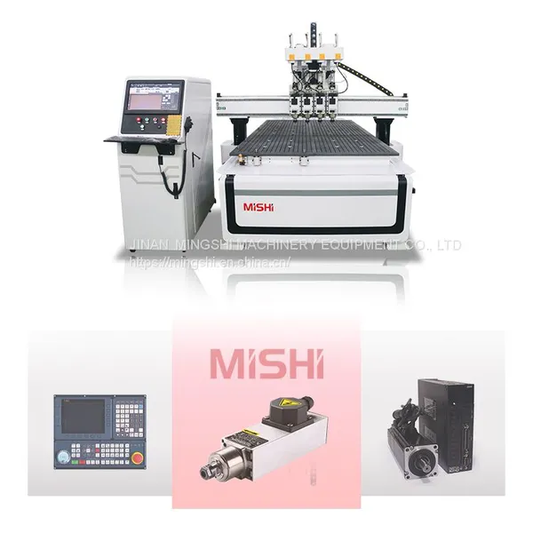 Multi-Functional wood cutting machine for Metal/Wood/Acrylic/PVC/Marble CNC Router
