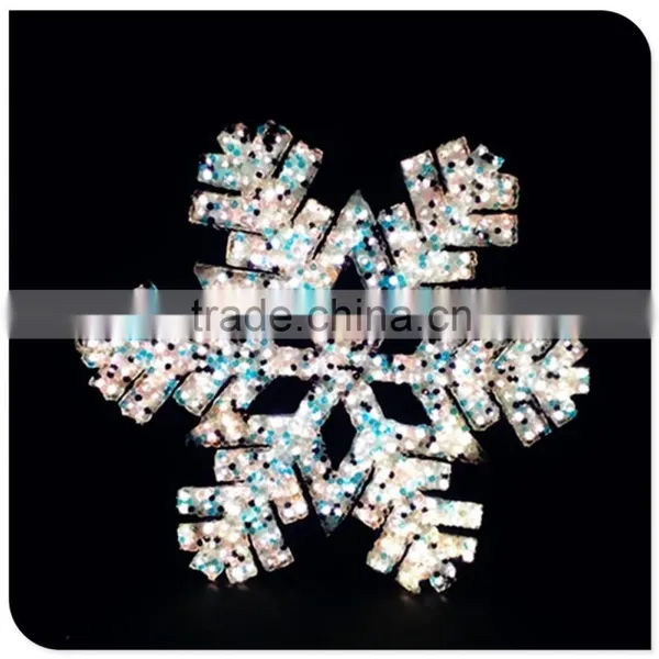Snowflake Motif Holiday Decorative Light photo-6