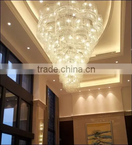 Contemporary Unique Clear Crystal Chandelier Ceiling Lighting