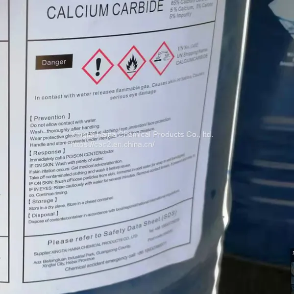 Gas Yield 295-305L/KG 25-50MM/ 50-80mm Calcium Carbide photo-2