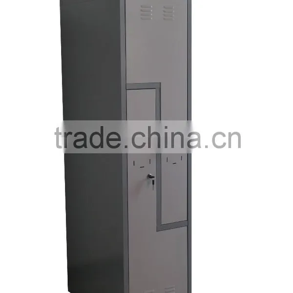 (DL-SL1) Colorful Customized Commercial Office Furniture Z Shape Steel Locker, L Shape Metal Locker, Slant Steel Locker photo-3