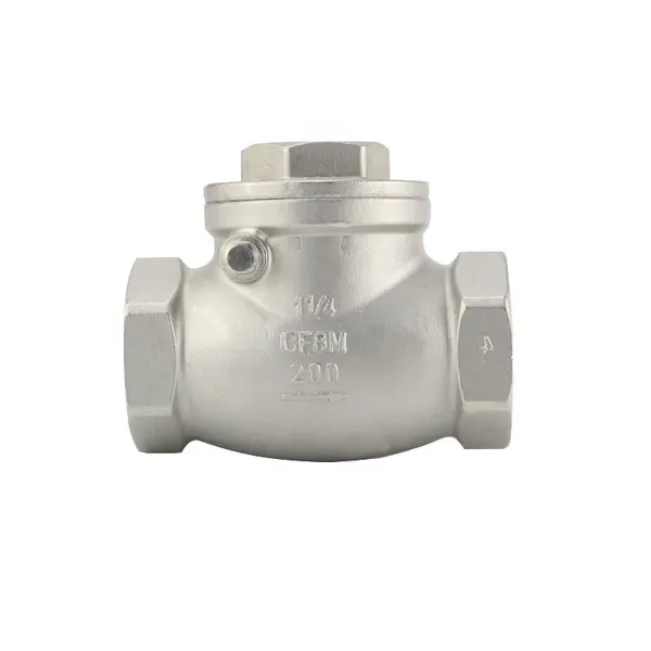 Manufacturer Wholesale 304 316L Internal Thread Stainless Steel Check Valve