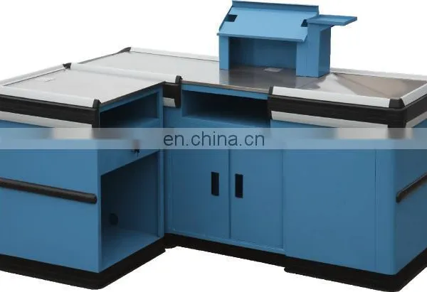 Checkout Counter Cashier Desk Fashion Waterproof Store Style Time Surface Finish Environmental photo-3
