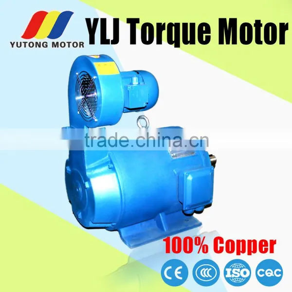 6pole High Torque 380V YLJ180-125/6 Three-phase Torque Motor Iron Cast photo-4