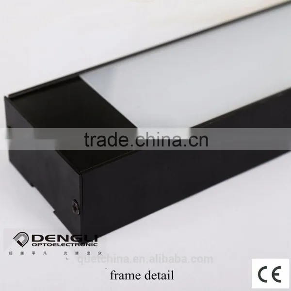 1200*88mm Office Pendant Lamp Interior Commercial Lighting Library Pendant Lights Industrial Pendant Light Black Housing photo-3