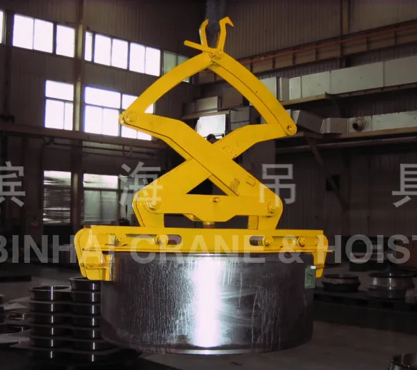 Rotatable Bearing Tong Lifter Metal Billets Lifting Equipment Lifting Devices for Bearing Plant