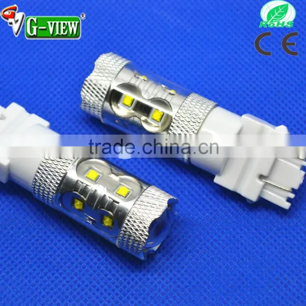 T25 Turn Signal Lamp 80w Epistar Led Car Bulb 3157 Yellow White Red Led Lights Car photo-3
