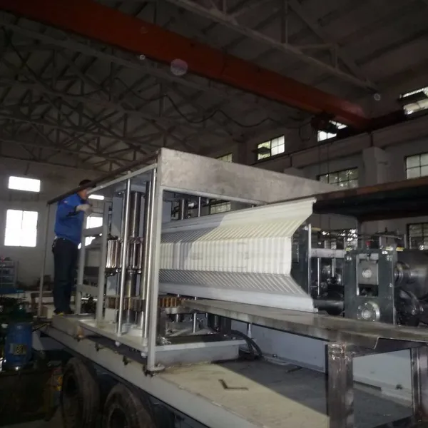 Curve Roof Panel K Span Roll Forming Machine