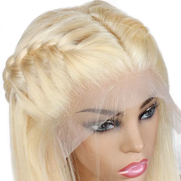613Human Hair Wigs Straight Wig Highlighted 13x4 Lace Frontal Wig Human Hair Wigs photo-5