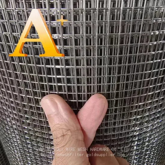 Galvanized Welded Wire Mesh Panel and Rolls. High Quality Competitive Price BOLI WELDED MESH