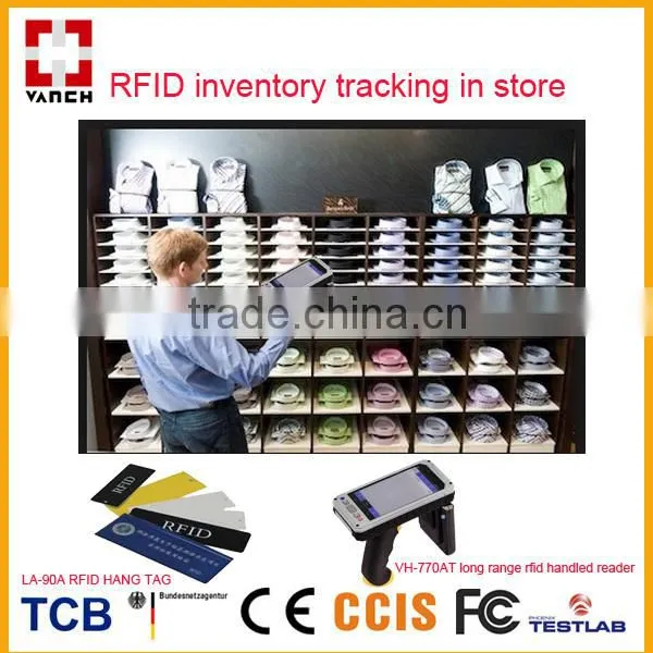 RFID WIFI Handheld Reader for Clothes Retail Store Management Inventory Tracking
