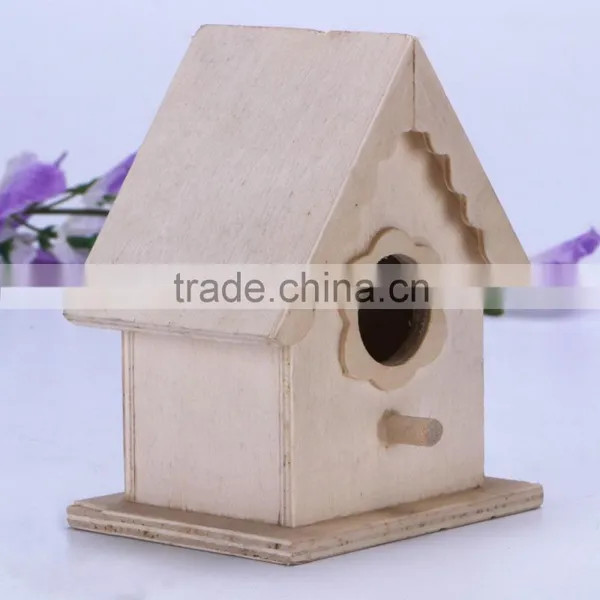 2016 Custom Solid Wooden Bird Nest,Small Wood House Accepted photo-2