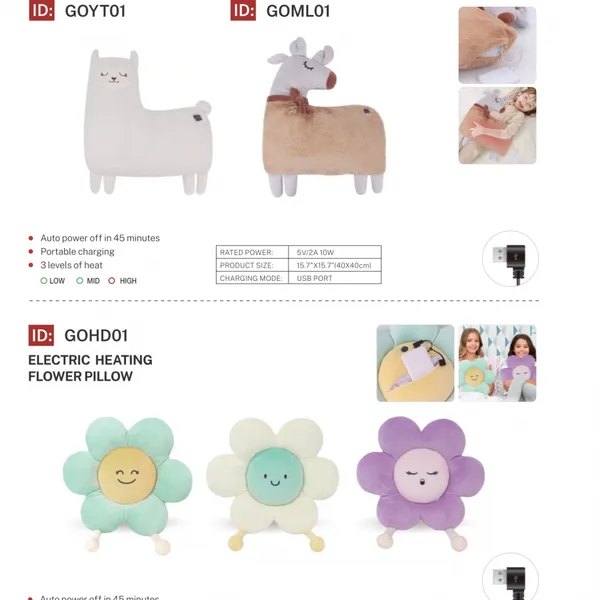 Various Electric Heated Products Including Hand Warmer, Cushion, Pad, Eyecover, Toy, Scarf, Hug Bottle, Socks With TUV Certified photo-4