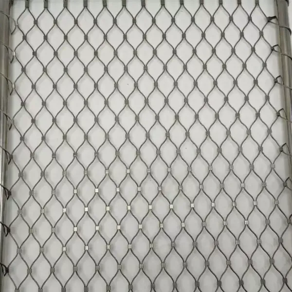 Hot Sale Flexible Stainless Steel Rope Mesh Wire Rope Mesh