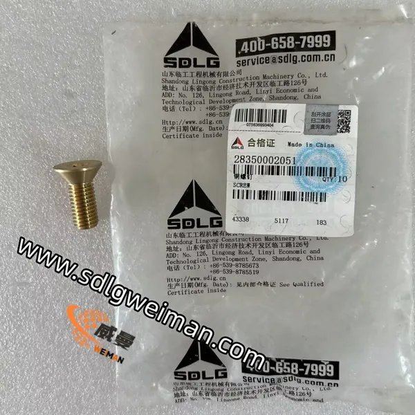 ORIGINAL SDLG SCREW 28350002051 photo-2