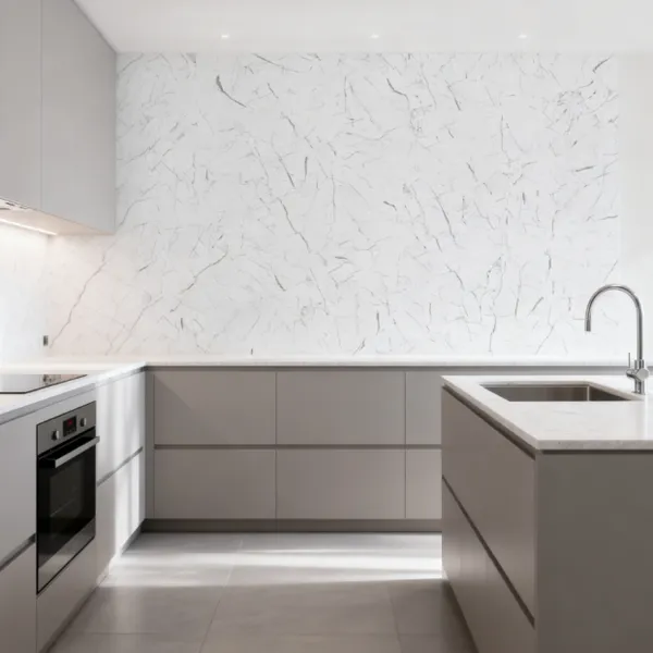 High-quality Marble PVC Furniture Films Self-Adhesive Interior Modern Design Decorative Film photo-4