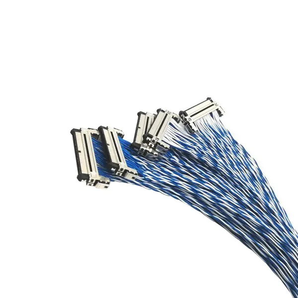Blue-White Twisted Pair FX15S LVDS Cable for LCD/LED Panels photo-2