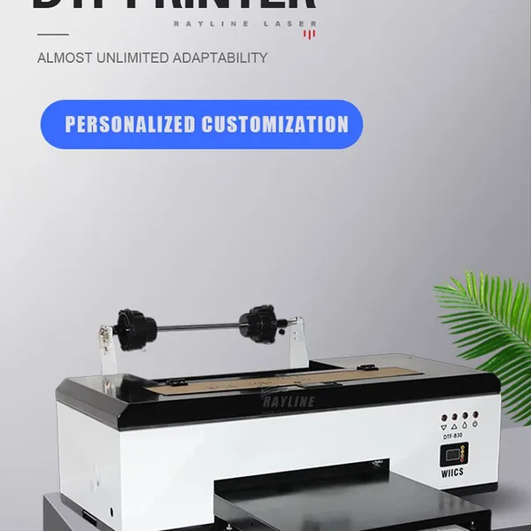 DTF Printer Direct to Film Printing Machine, Desktop DTF Transfer Printer for T Shirt Cotton Polyester Garment Printing photo-2