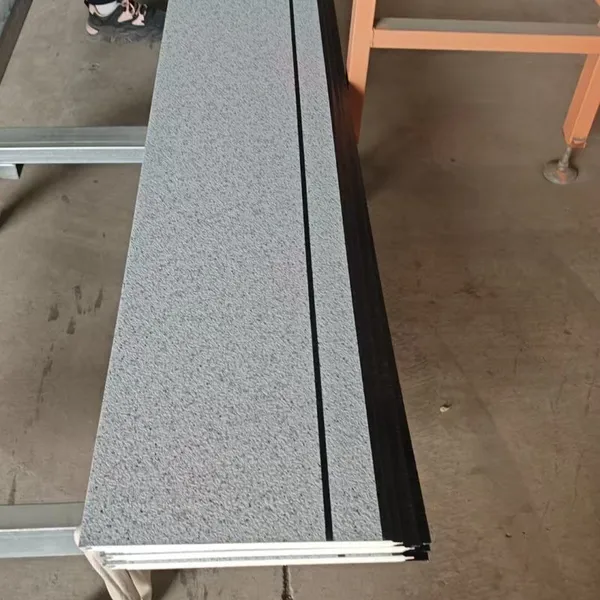 Pu Sandwich Panel Fire Proof Interior / Exterior Wall Panel Decorative Heat Insulation Metal Panel Metal Siding Panels photo-5