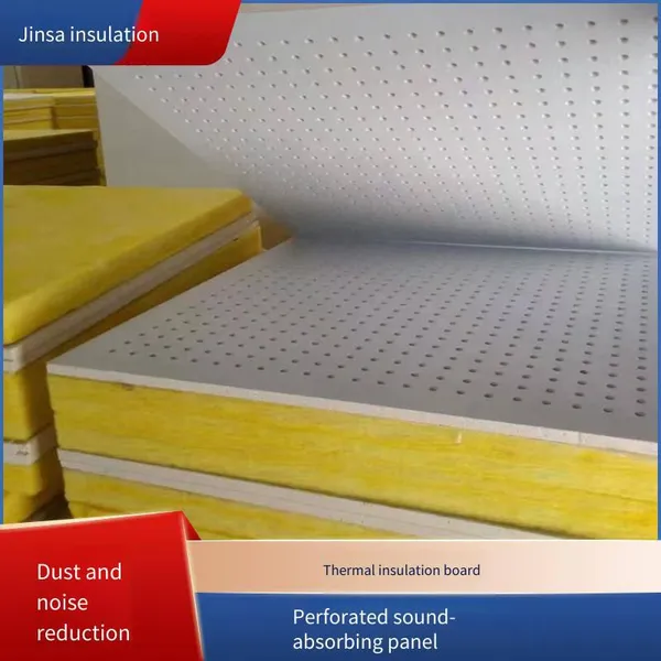 Ceiling Panels, Perforated Calcium Silicate Composite Panels, Heat-insulating and Corrosion-resistant, Production and Sales, Jinsa photo-3
