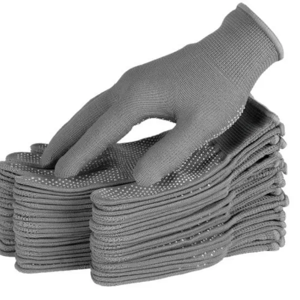 Anti-Slip and Anti-Fatigue Nylon Beaded Gloves and Cotton Yarn Beading Gloves