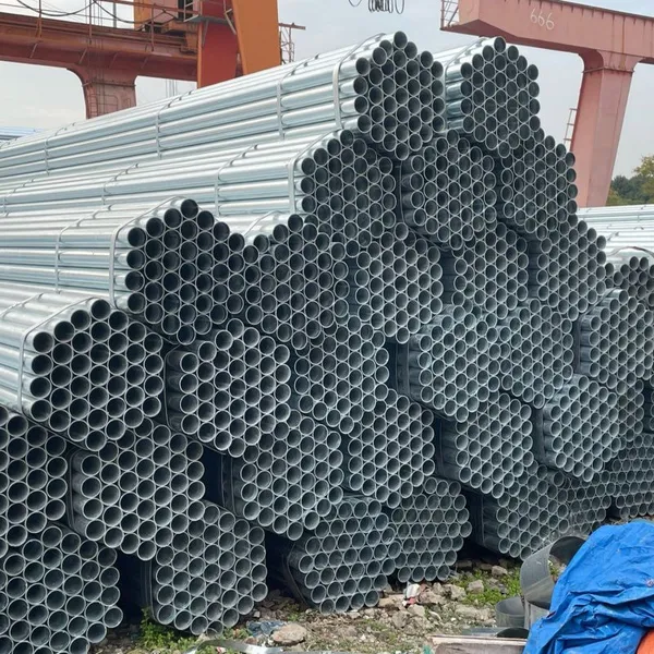 ASTM A53 BS 1387 Hot Dipped Galvanized ERW Round Steel Pipe photo-4