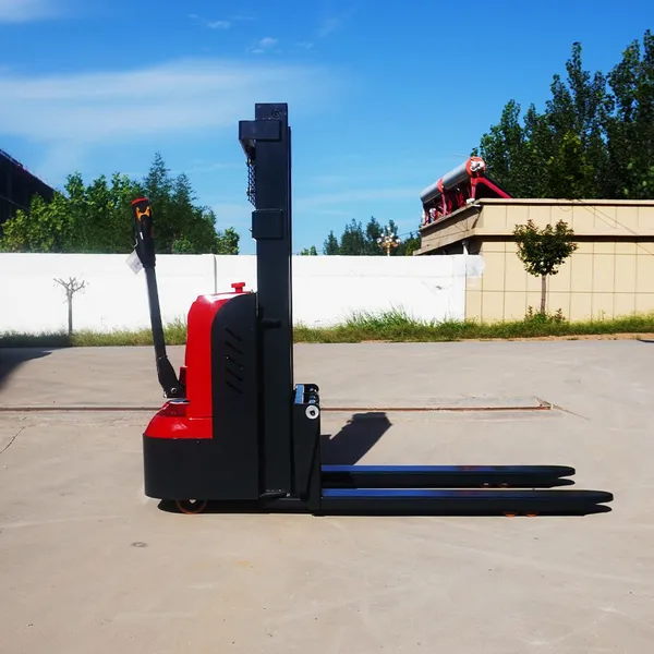 Electric Pallet Stacker 1.5 Ton 4.5m Lift Electric Stacker Customized Logo Color OEM Factory Sale photo-2