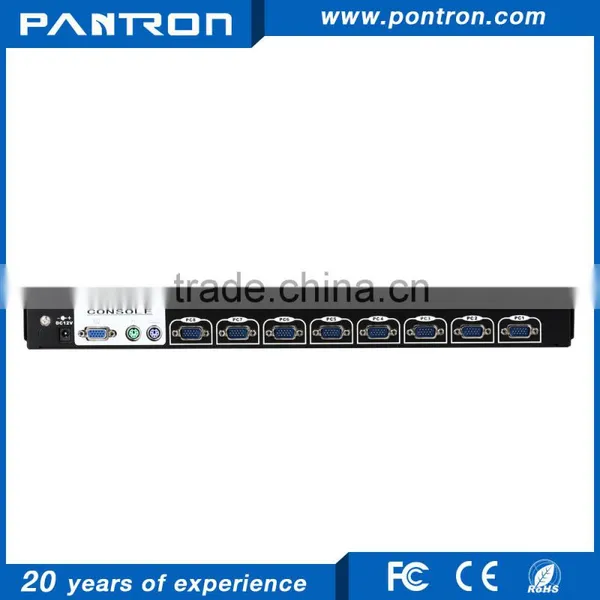17 Inch Led 8 Port KVM Switch With Usb or PS2 Keyboard photo-2