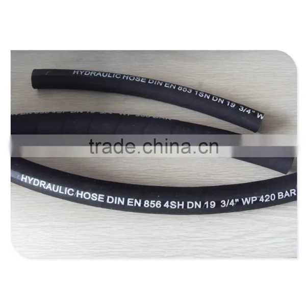 Braided Hydraulic Rubber Pipe / High Pressure Quality Choice photo-2