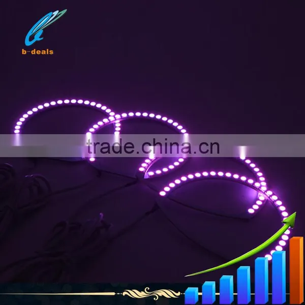 RGB Led Angel Eyes for Mazda3 Changing Color by the Remote photo-2