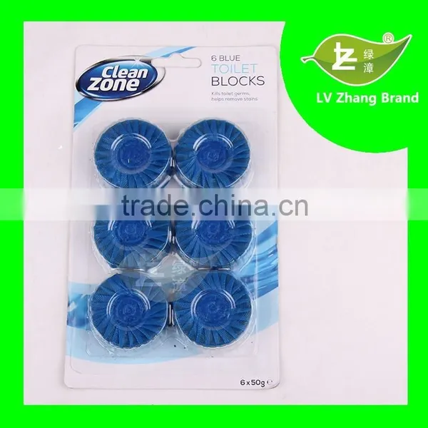 Anti Bacteria Auto Toilet Bowl Cleaner, Blue Bubble Toilet Block,WC Toilet Rim Block
