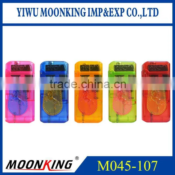 New Model Plastic Windproof Electronic Cigarette Lighter Smoking Accessories
