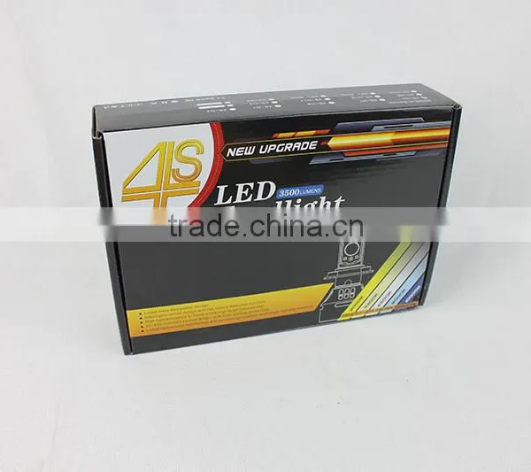 Lanseko 2015 Newest 4S H11 Car Led Headlight Bulbs 38w 12v 7000lm 5 Color Available DIY Freely photo-5