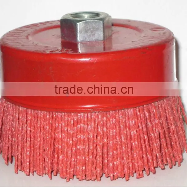 Nylon Abrasive Filament Wire Cup Brush,cepillo Taza Latondo