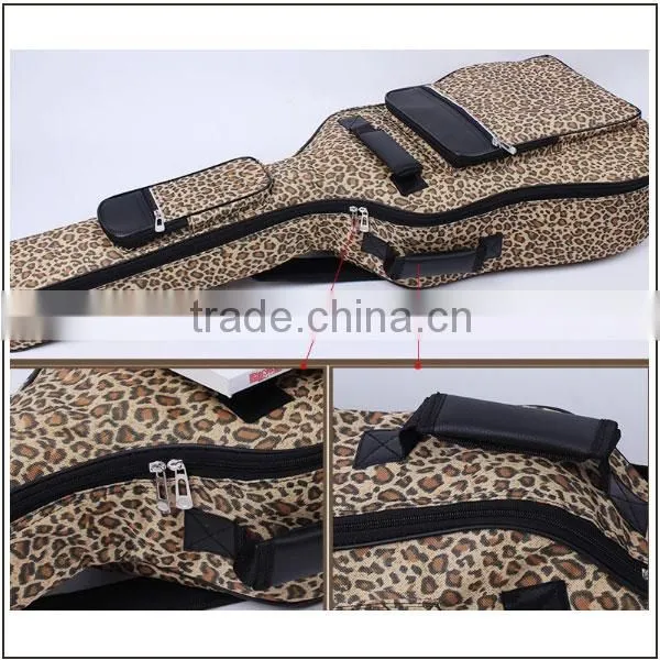Velvet Padding Inerior Leopard Print Guitar Case/Hard Shell Guitar Case photo-6