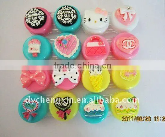 Funny DIY Contact Lens Case/container Personal Product photo-2