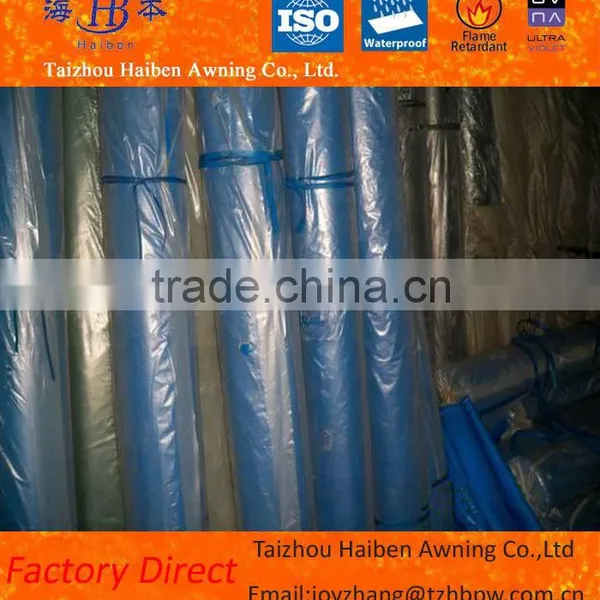 Various Colors Waterproof PVC Tarpaulin With Metal Eyelets photo-5