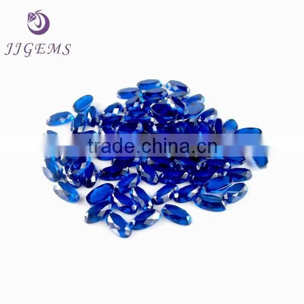Synthetic Loose Oval Spinel Blue Gems Names