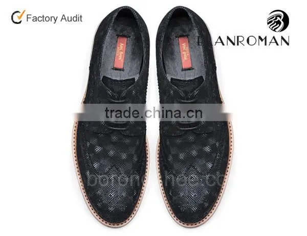 Goodyear Welt Construction Leather Outsole Man Leather Dress Shoe photo-3
