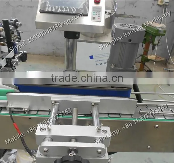16 Shanghai Manufacturer High Efficiency Glass/ Plastic Round Bottle Labeling Machine photo-5