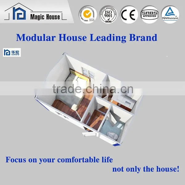 Galvanized Low Cost Prefab House/prefab Building for Labor Apartment photo-2