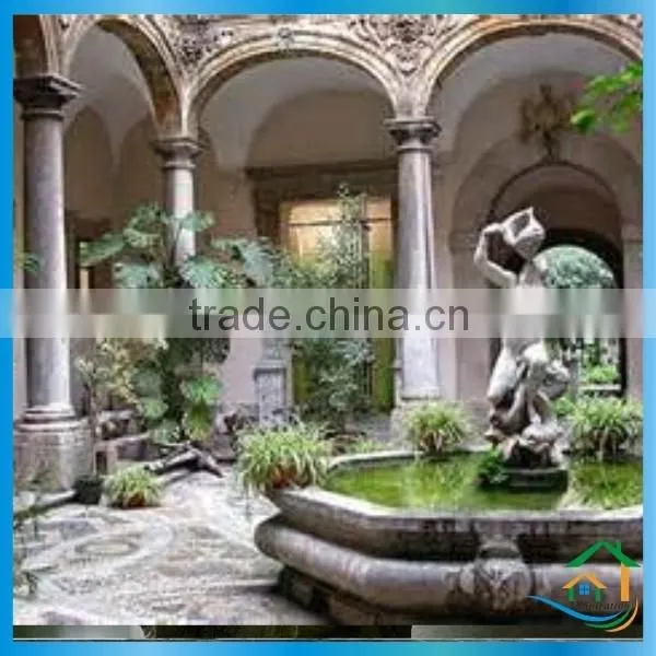 Garden fountain statuary