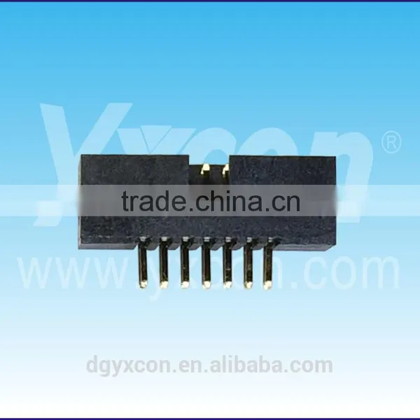 Pitch 1.27mm Double Row Straight Electrical Box Header Connector photo-5