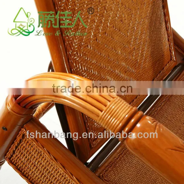 Durable Rattan Antique Rocking Chair photo-4
