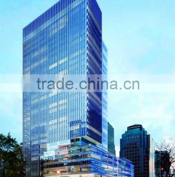 Unitized curtain wall (durable in use)