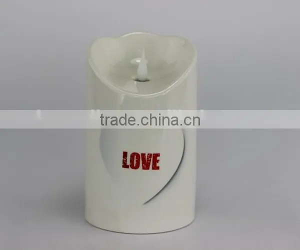 Custom High Quality Ceramic Led Candles for Wedding Decoration photo-4