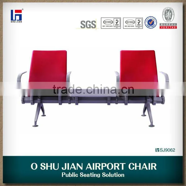 2015 Foshan Quality Hard PU Airport Chair With Table photo-2