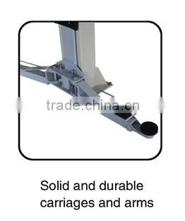 Clear Floor Two Post Car Lift Electric Release Original Manufacturer photo-3